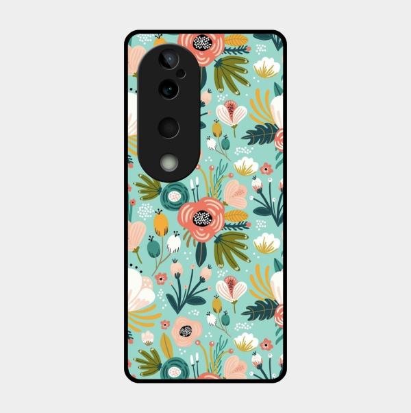 bloom carnival Glass case Cover for Vivo T3 Ultra