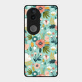 bloom carnival Glass case Cover for Vivo T4R 5G