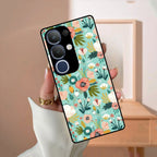 Bloom Carnival Glass Case Cover For Vivo - ShopOnCliQ