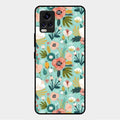 bloom carnival Glass case Cover for Vivo V20 2021