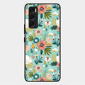bloom carnival Glass case Cover for Vivo V20 Se