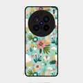 bloom carnival Glass case Cover for Vivo X200 Pro 5G