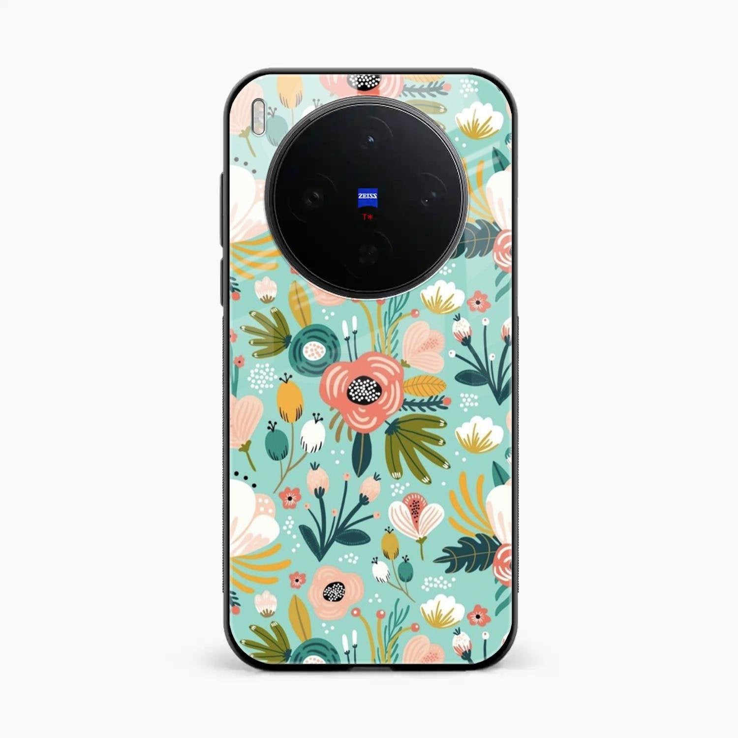 bloom carnival Glass case Cover for Vivo X300 5G