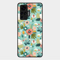 bloom carnival Glass case Cover for Vivo X50 Pro 5G
