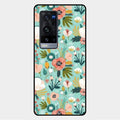bloom carnival Glass case Cover for Vivo X60 Pro Plus 5G