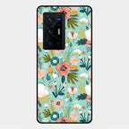 bloom carnival Glass case Cover for Vivo X70 Pro Plus 5G