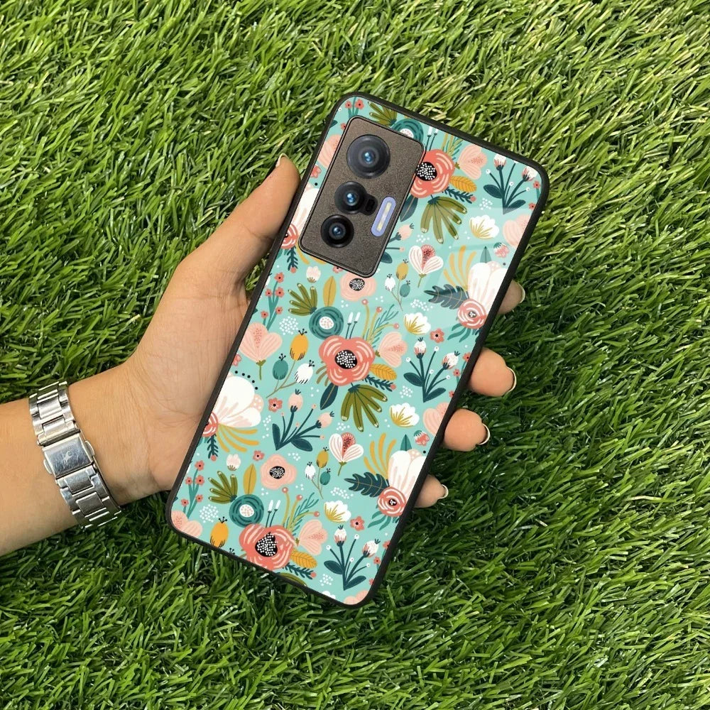Bloom Carnival Glass Case Cover For Vivo - ShopOnCliQ
