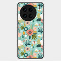 bloom carnival Glass case Cover for Vivo X90 Pro 5G