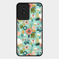bloom carnival Glass case Cover for Vivo Y02T