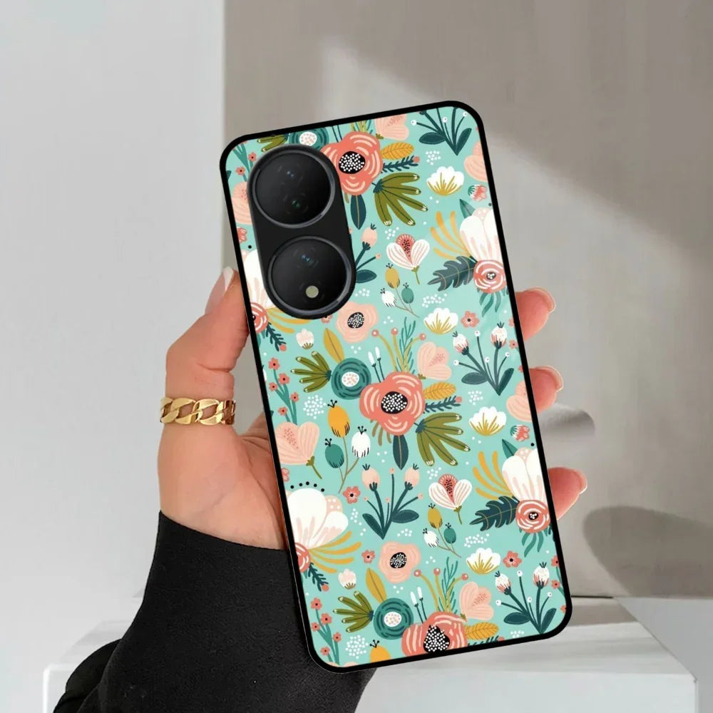 Bloom Carnival Glass Case Cover For Vivo - ShopOnCliQ