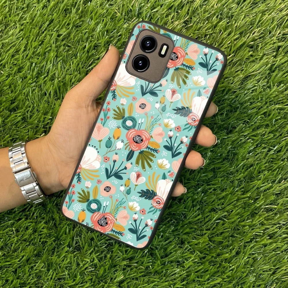 Bloom Carnival Glass Case Cover For Vivo - ShopOnCliQ