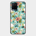 bloom carnival Glass case Cover for Vivo Y21T