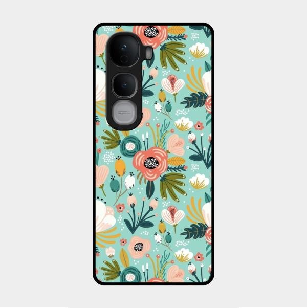 bloom carnival Glass case Cover for Vivo Y400 Pro 5G