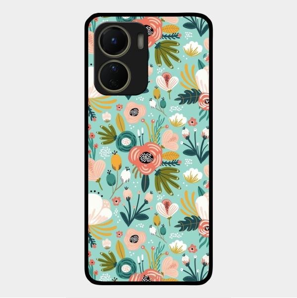 bloom carnival Glass case Cover for Vivo Y56 5G