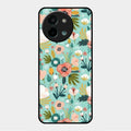 bloom carnival Glass case Cover for Vivo Y58 5G