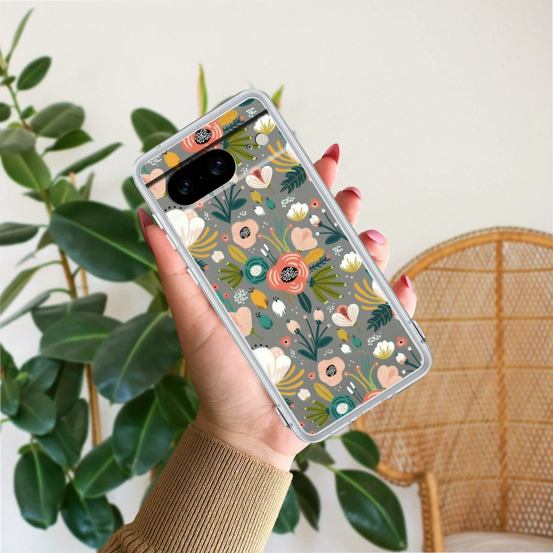 Bloom Carnival Transparent silicon case For Google - ShopOnCliQ