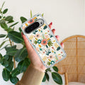 Bloom Carnival Transparent silicon case For Google Pixel 9 Pro XL