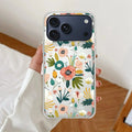 Bloom Carnival Transparent silicon case For iPhone 17 Pro Max