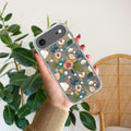 Bloom Carnival Transparent silicon case For iPhone Air