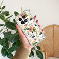 Bloom Carnival Transparent silicon case For iQOO 13 5G