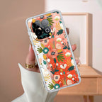 Bloom Carnival Transparent silicon case For iQOO Neo 10 5G