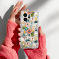 Bloom Carnival Transparent silicon case For iQOO Neo 10R 5G