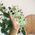 Bloom Carnival Transparent silicon case For Vivo V29 5G