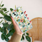 Bloom Carnival Transparent silicon case For Vivo V25