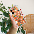 Bloom Carnival Transparent silicon case For Vivo T3 Pro 5G