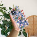 Bloom Carnival Transparent silicon case For Motorola Edge 50 Neo