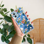 Bloom Carnival Transparent silicon case For Motorola Edge 50 Fusion 5G