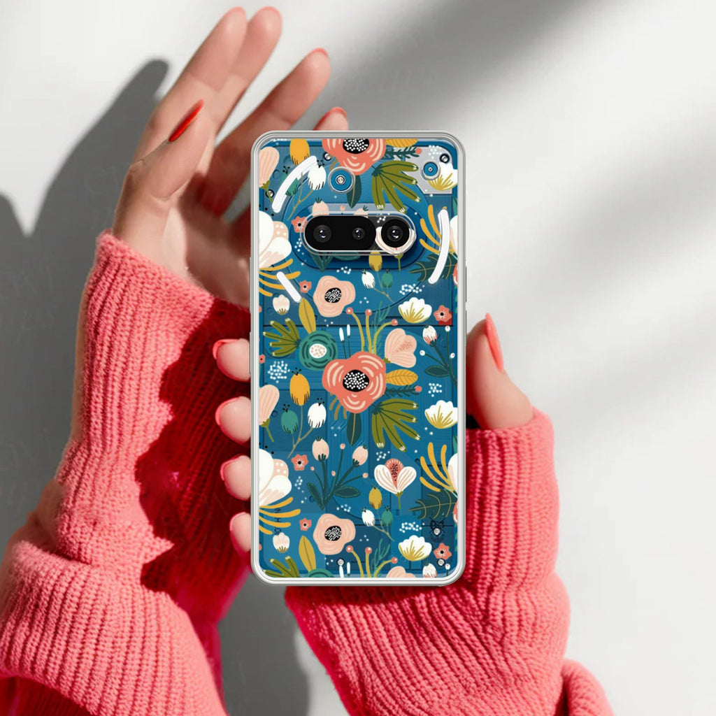 Bloom Carnival Anti Yellow Case For Nothing Phone 3A 5G