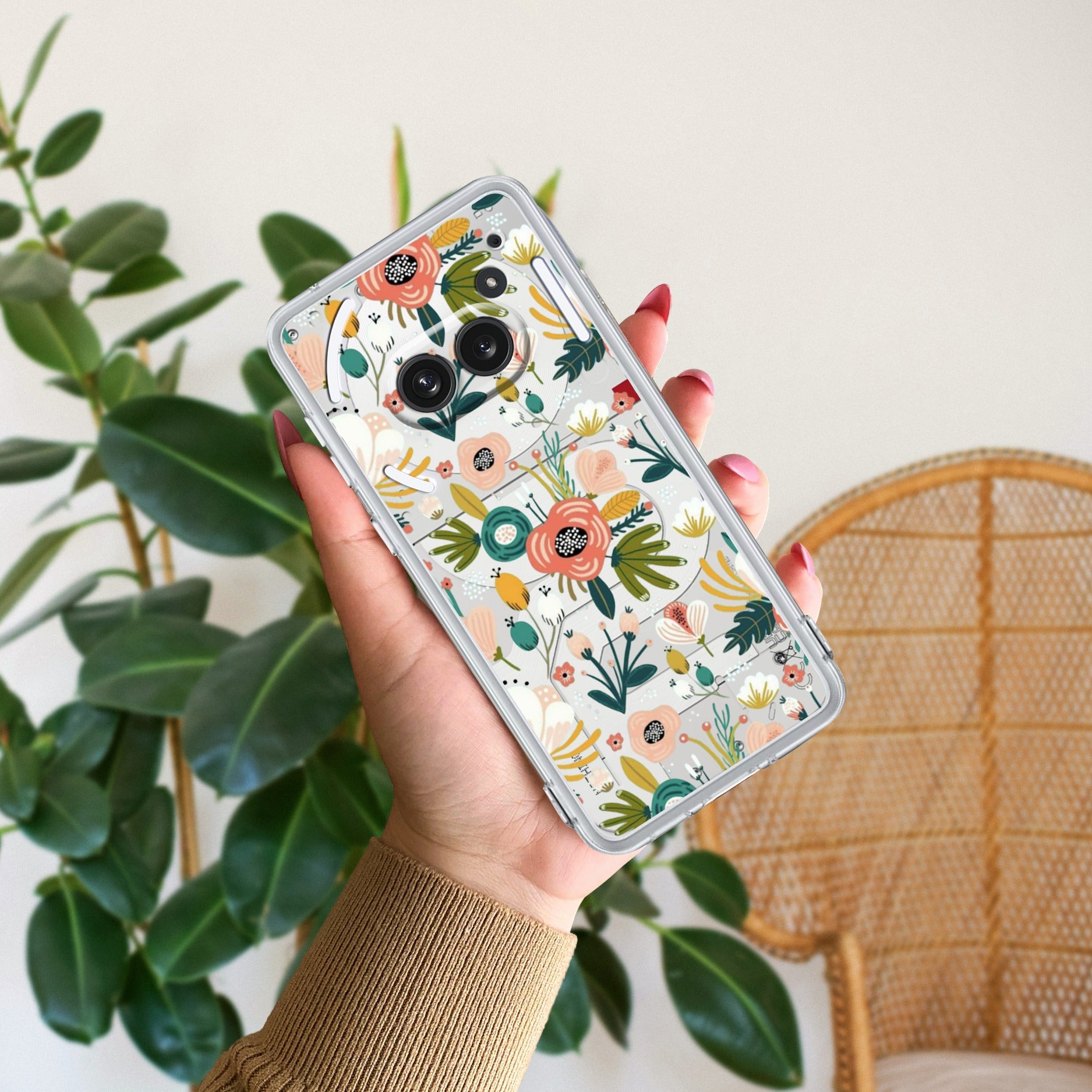 Bloom Carnival Anti Yellow Case For Nothing Phone 2a Plus
