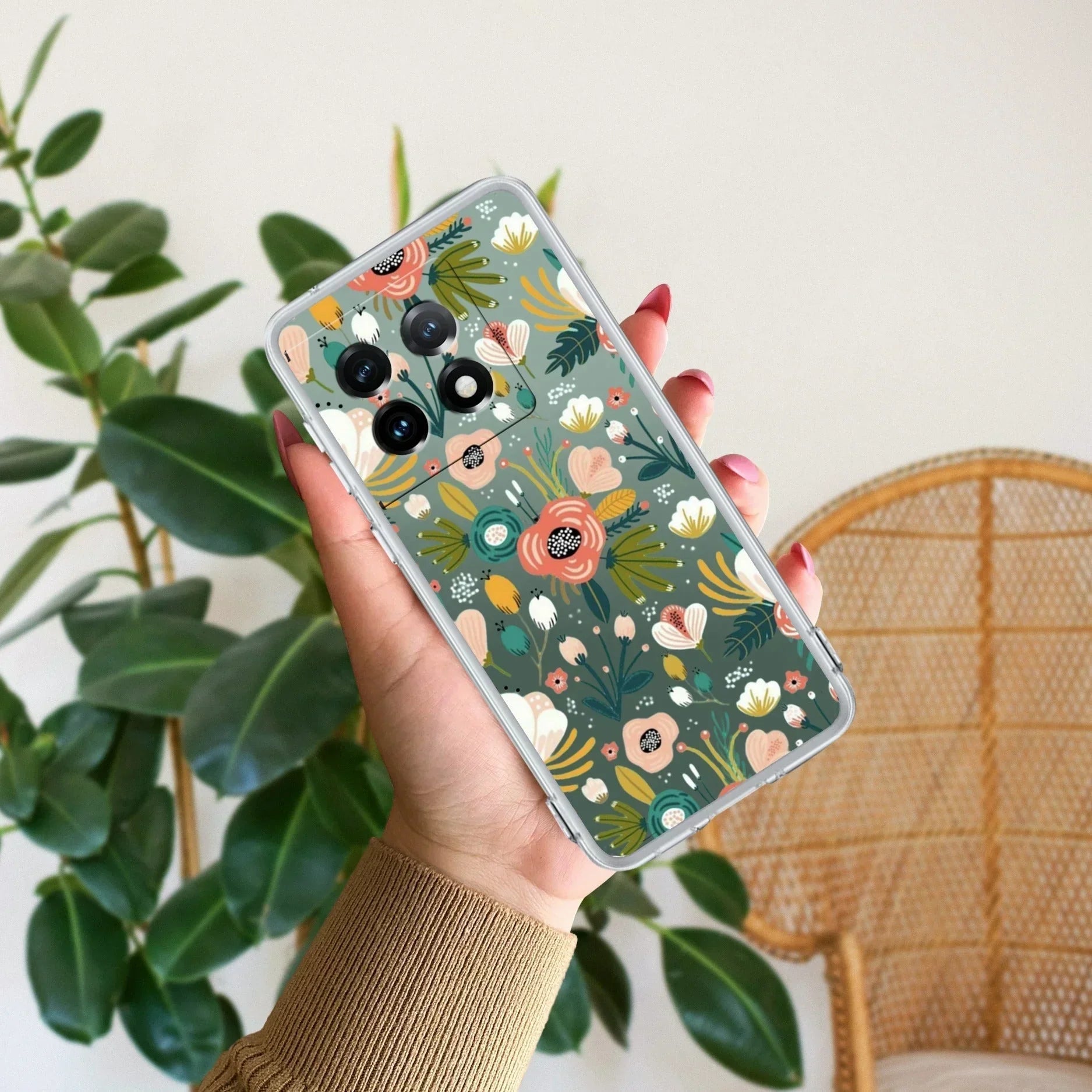 Bloom Carnival Anti Yellow Case For OnePlus 11R 5G