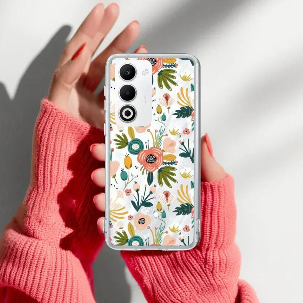 Bloom Carnival Anti Yellow Case For Oppo A5 5G