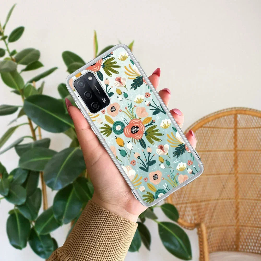 Bloom Carnival Anti Yellow Case For Oppo A18 4G