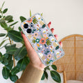 Bloom Carnival Transparent silicon case For Oppo F33 Pro 5G