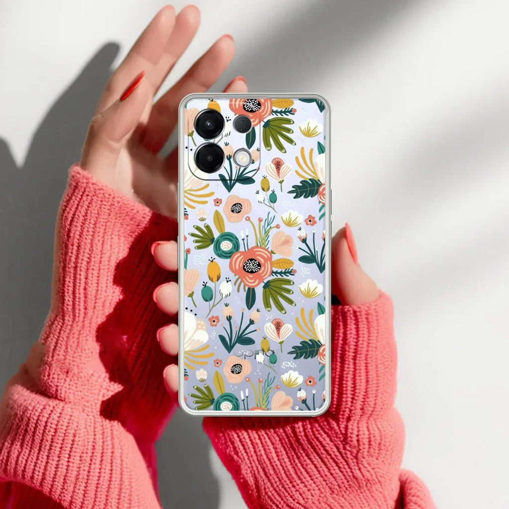 Bloom Carnival Anti Yellow Case For Oppo K13 5G