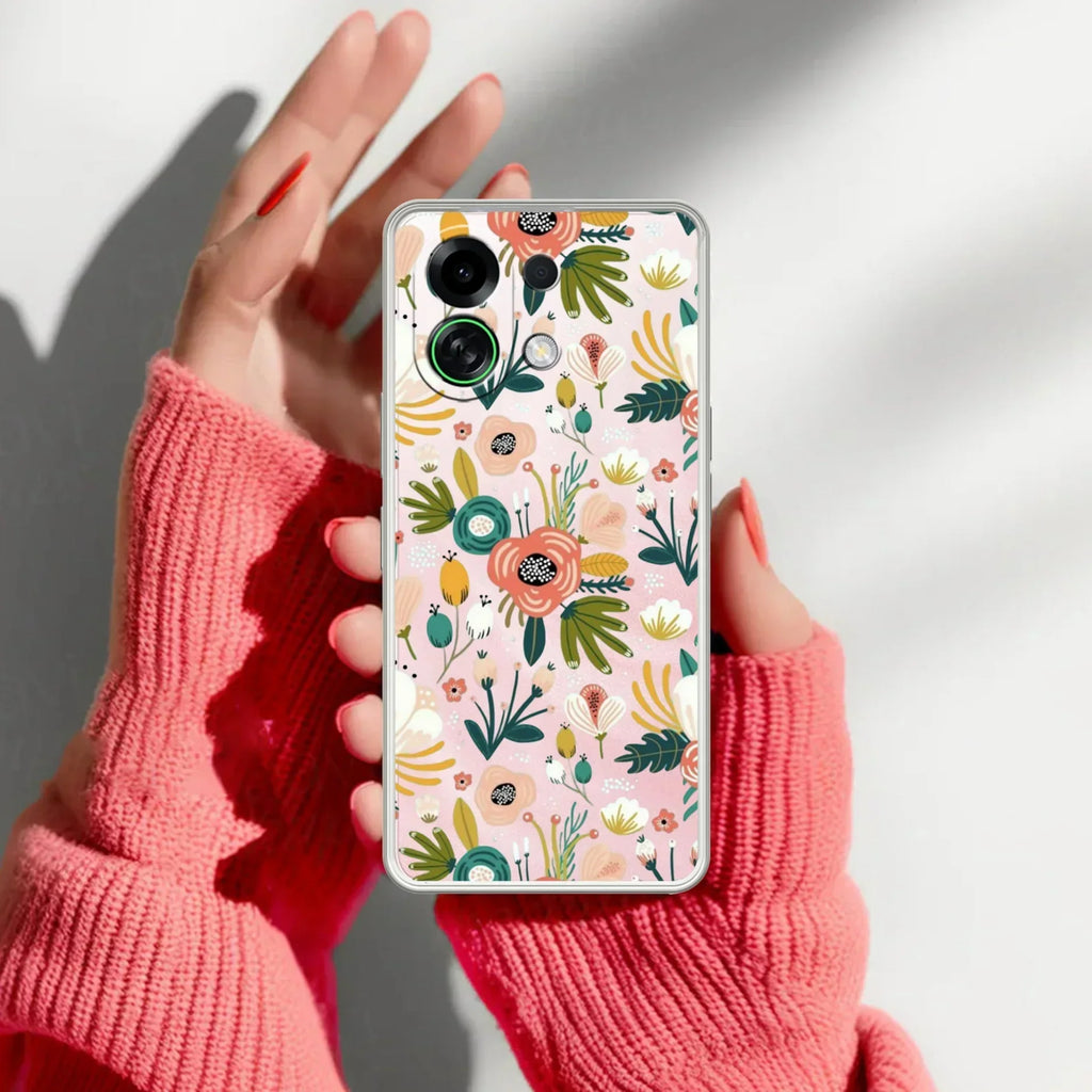 Bloom Carnival Anti Yellow Case For OPPO K13 Turbo Pro 5G