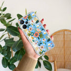 Bloom Carnival Transparent silicon case For Realme GT 6T 5G