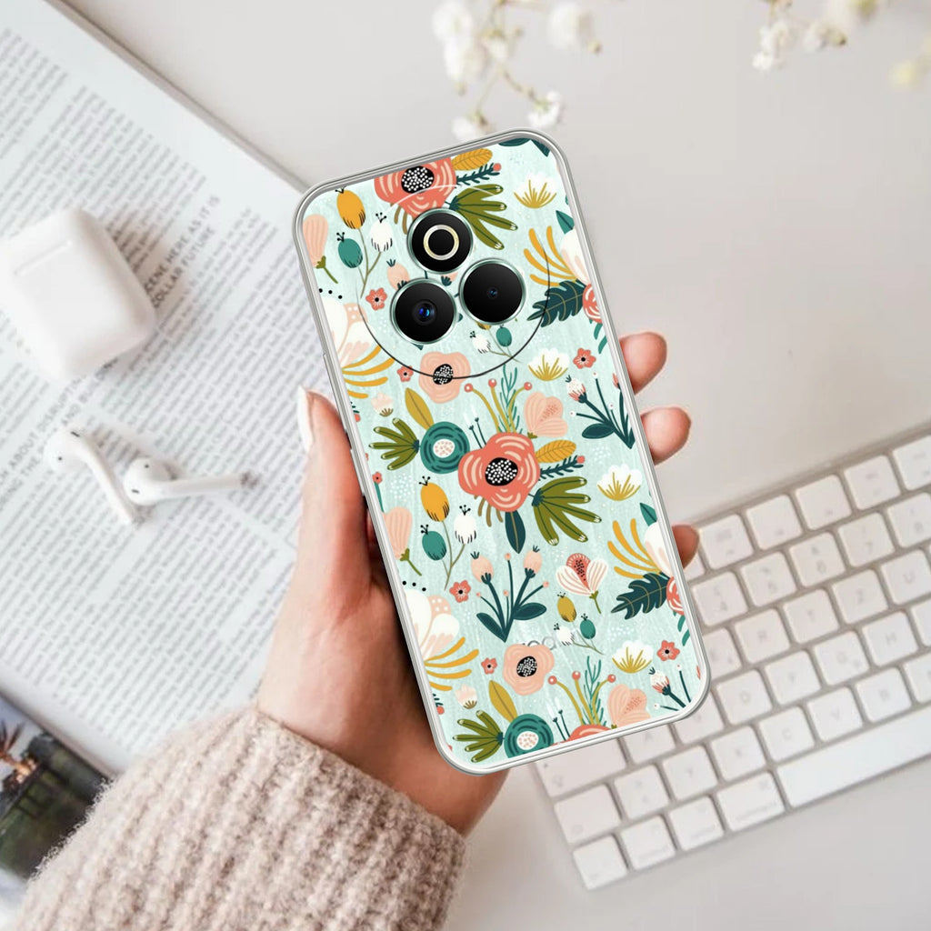 Bloom Carnival Anti Yelllow Case For Realme P3 Pro 5G