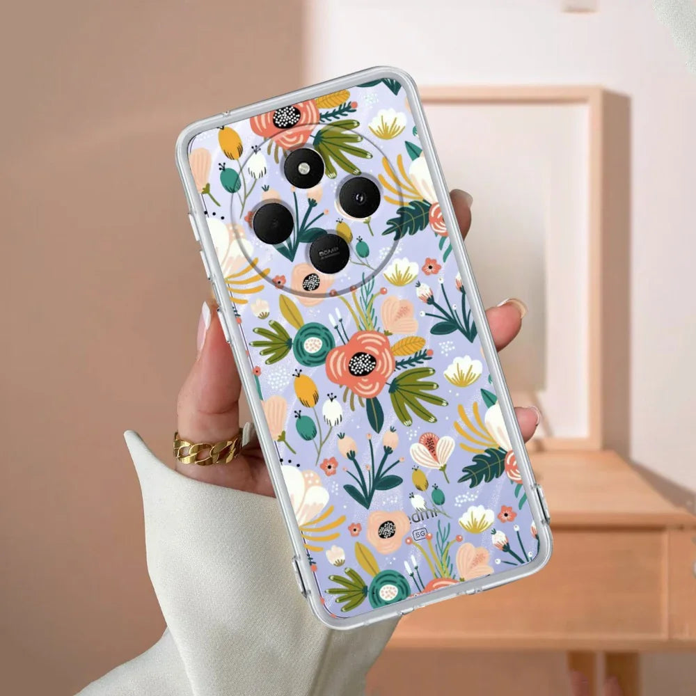 Bloom Carnival Transparent silicon case For Redmi/Xiaomi - ShopOnCliQ