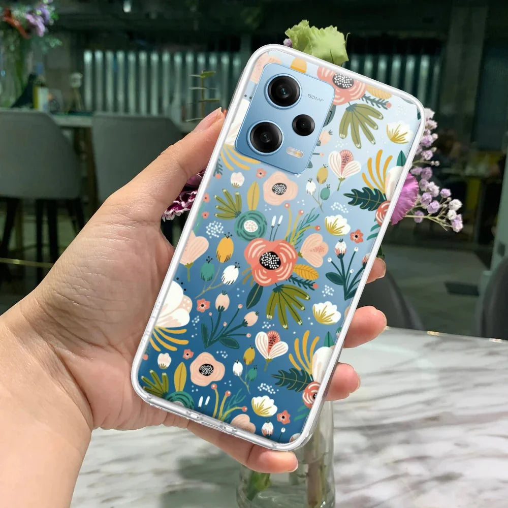 Bloom Carnival Transparent silicon case For Redmi/Xiaomi - ShopOnCliQ