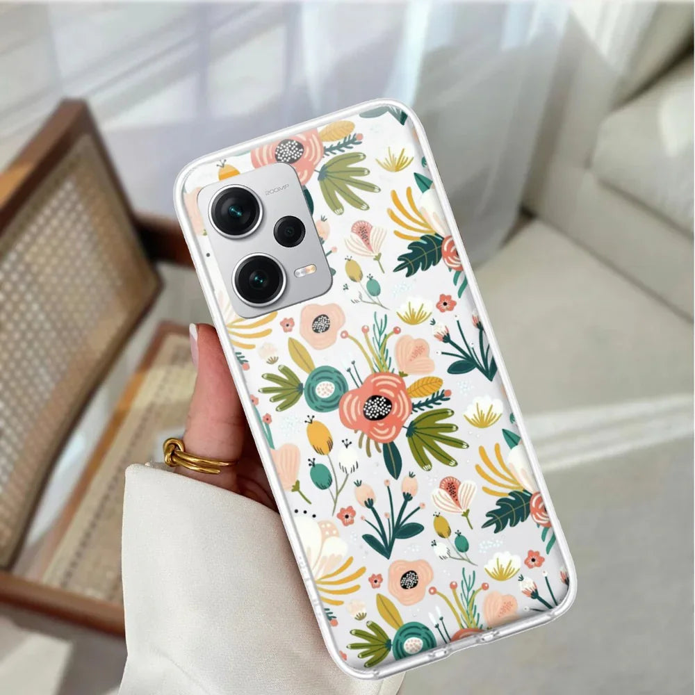 Bloom Carnival Transparent silicon case For Redmi/Xiaomi - ShopOnCliQ