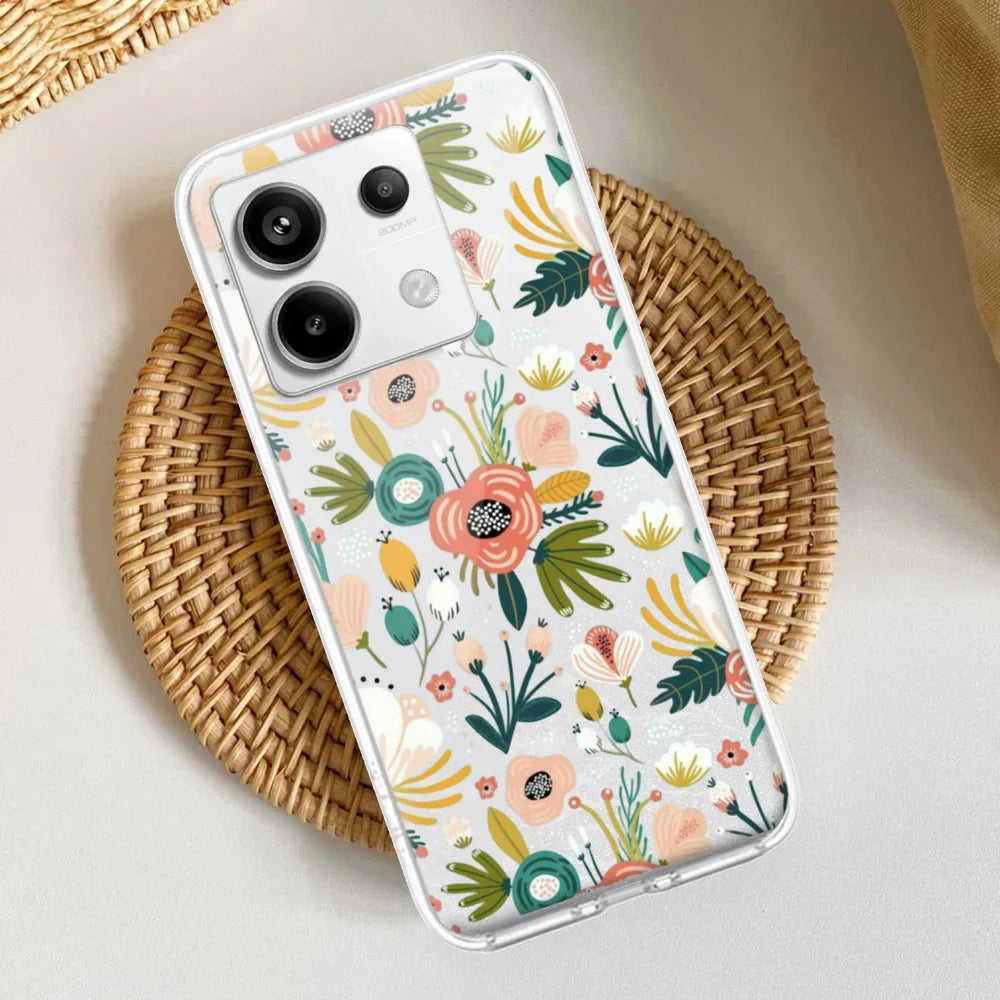 Bloom Carnival Transparent silicon case For Redmi/Xiaomi - ShopOnCliQ