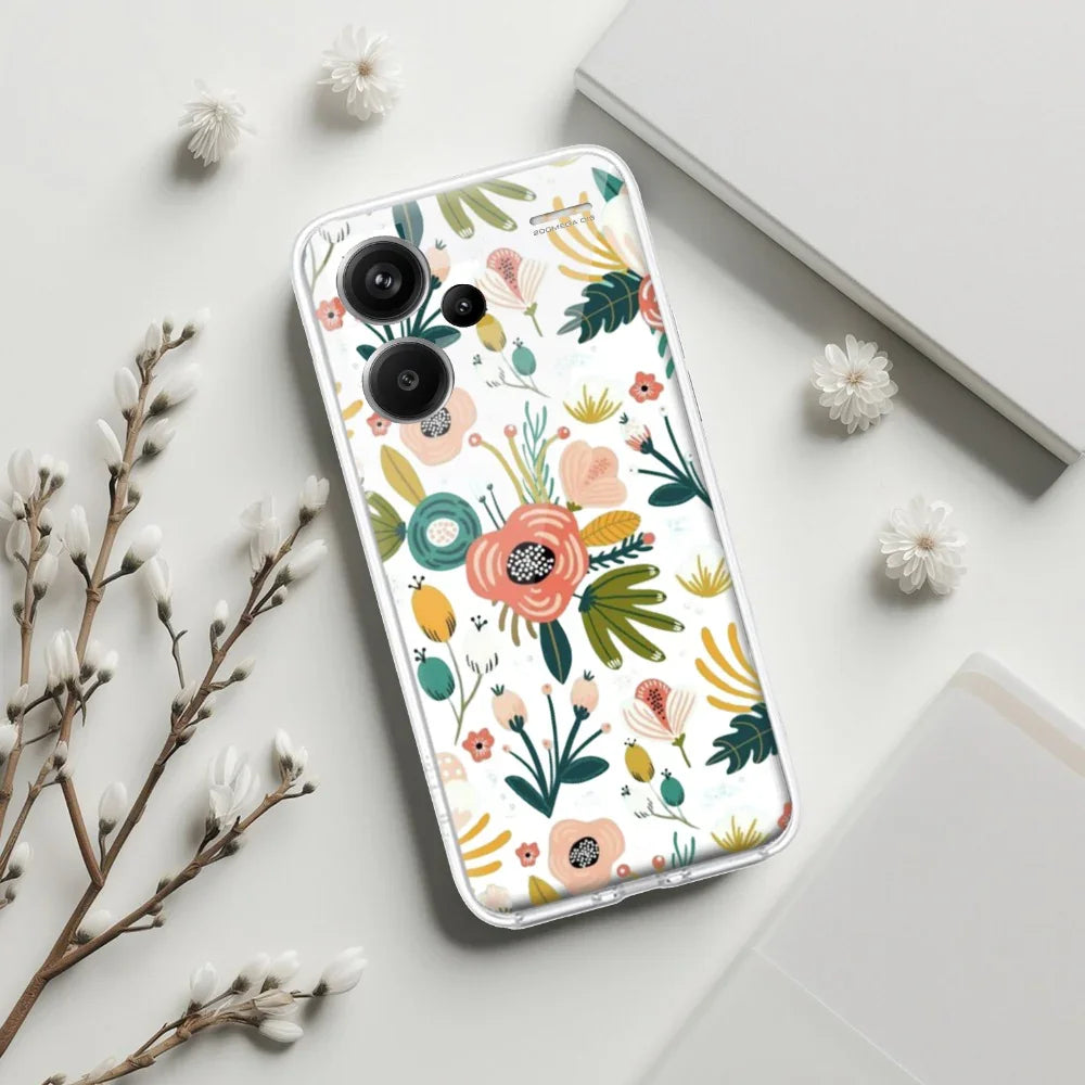 Bloom Carnival Transparent silicon case For Redmi/Xiaomi - ShopOnCliQ