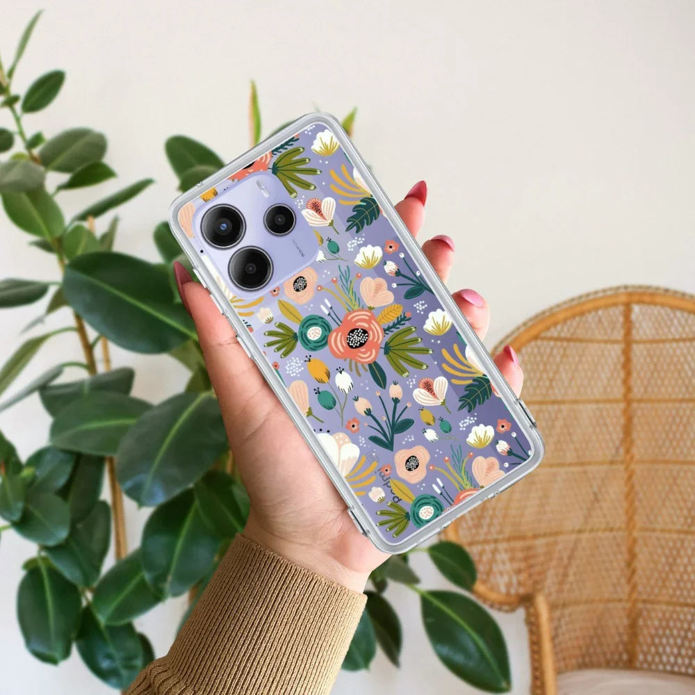 Bloom Carnival Transparent silicon case For Redmi/Xiaomi - ShopOnCliQ