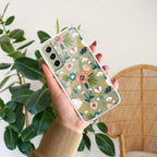 Bloom Carnival Transparent silicon case For Samsung Galaxy A14 5G