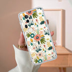 Bloom Carnival Transparent silicon case For Vivo T4 Ultra 5G