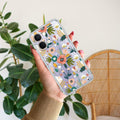 Bloom Carnival Transparent silicon case For Vivo T5X 5G